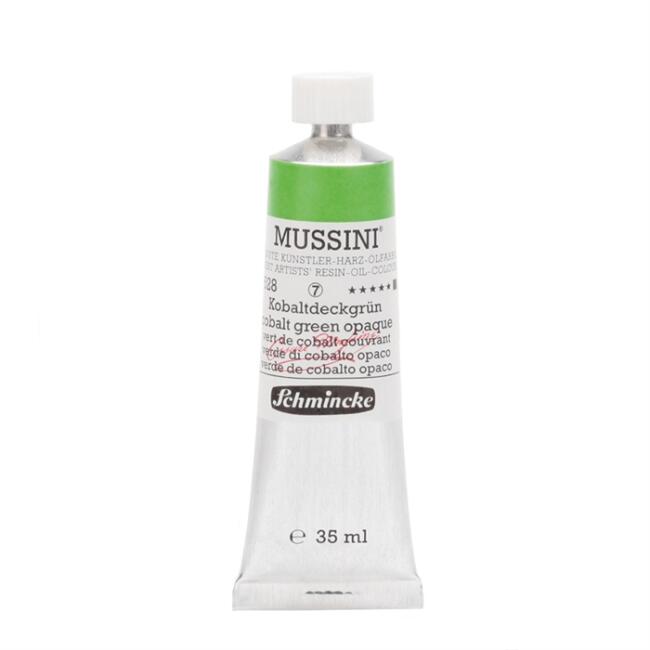 Schmincke Mussini Artists’ Yağlı Boya 35 ml Seri 5 Cobalt Green Opaque 10528 - 2