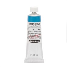 Schmincke Mussini Artists' Profesyonel Yağlı Boya 35 ml Seri 6 Cobalt Cerulean Blue 10475 - Schmincke (1)