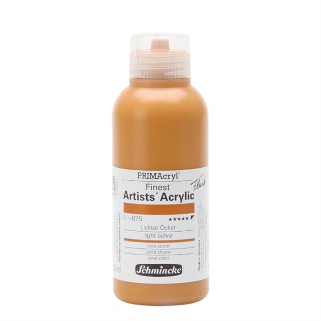 Schmincke PRIMAcryl Artists' Akrilik Boya 250 ml Seri 1 Ochre 675 - 2