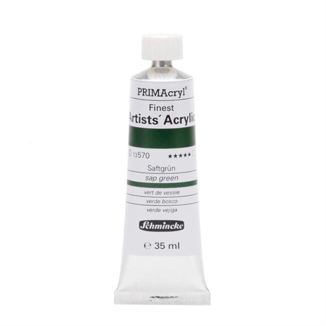 Schmincke PRIMAcryl Artists' Profesyonel Akrilik Boya 35 ml Seri 1 Sap Green 13570 - 3