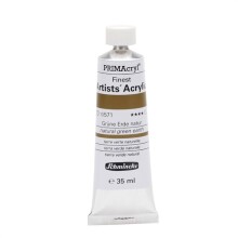 Schmincke PRIMAcryl Artists' Profesyonel Akrilik Boya 35 ml Seri 1 Natural Green Earth 13571 - Schmincke