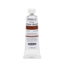 Schmincke PRIMAcryl Artists' Profesyonel Akrilik Boya 35 ml Seri 1 Brown Iron Oxide 13683 - Schmincke