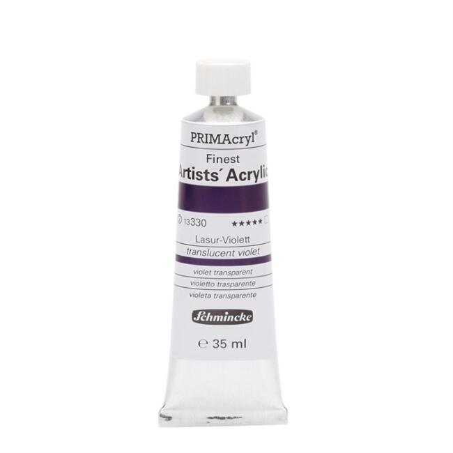 Schmincke PRIMAcryl Artists’ Akrilik Boya 35 ml Seri 2 Transparent Violet 13330 - 1