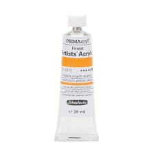 Schmincke Primacryl Akrilik Boya 35 ml Seri 3 213 Cadmium Yellow Deep - Schmincke