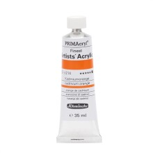 Schmincke PRIMAcryl Artists' Profesyonel Akrilik Boya 35 ml Seri 3 Cadmium Orange 13214 - Schmincke