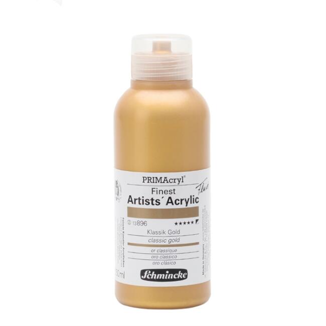 Schmincke PRİMAcryl Artist Akrilik Boya 250 ml Seri 2 Classic Gold 896 - 1