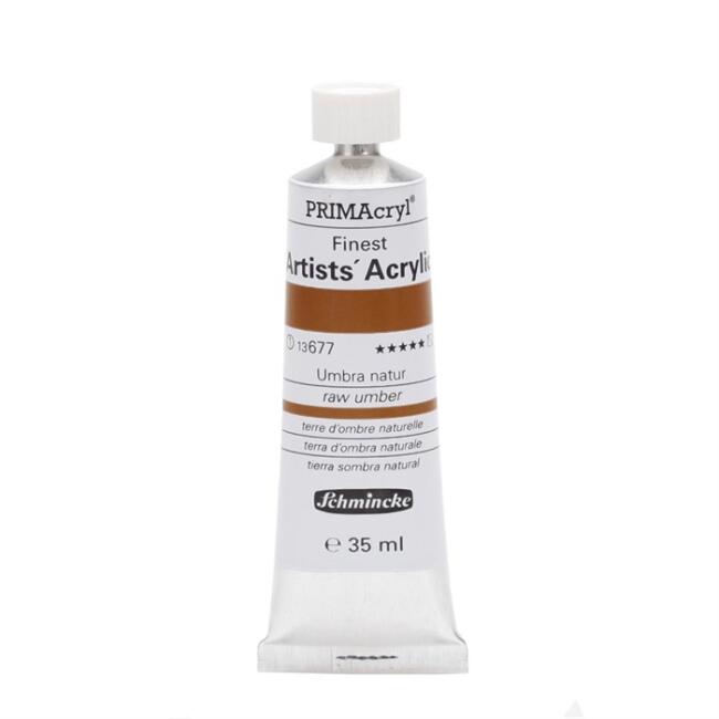 Schmincke PRİMAcryl Artist Akrilik Boya 35 ml Seri 1 Raw Umber 677 - 1