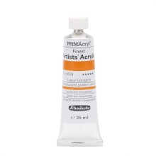 Schmincke PRİMAcryl Artist Akrilik Boya 35 ml Seri 1 Translucent Golden Yellow 674 - Schmincke