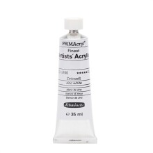 Schmincke PRİMAcryl Artist Akrilik Boya 35 ml Seri 1 Zinc White 100 - Schmincke