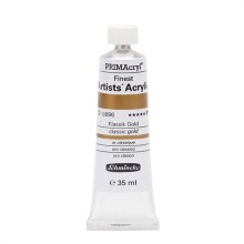 Schmincke PRİMAcryl Artist Akrilik Boya 35 ml Seri 2 Classic Gold 896 - Schmincke