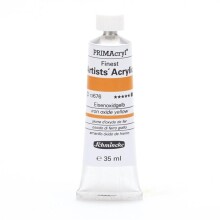 Schmincke PRİMAcryl Artist Akrilik Boya 35 ml Seri 2 Iron Oxide Yellow 676 - Schmincke