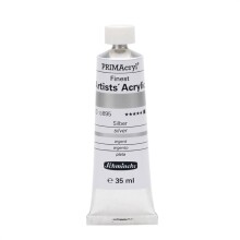 Schmincke PRİMAcryl Artist Akrilik Boya 35 ml Seri 2 Silver 895 - Schmincke