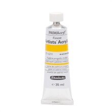 Schmincke PRİMAcryl Artist Akrilik Boya 35 ml Seri 3 Cadmium Yellow Medium 211 - Schmincke