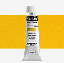 Schmincke Primacryl Artist Akrilik Boya 60 ml Seri 4 896 Classic Gold - 1