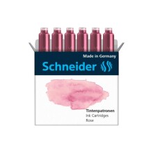 Schneider Dolma Kalem Kartuş 6Lı Gül N:Scd216 - SCHNEIDER