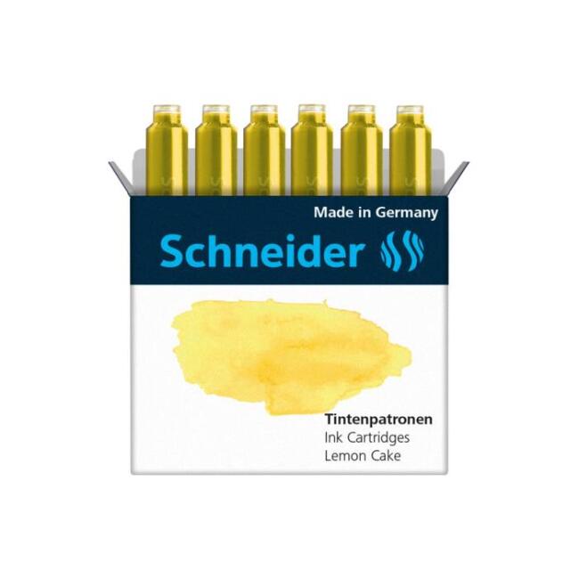 Schneider Dolma Kalem Kartuş 6Lı Sarı N:Scd209 - 4
