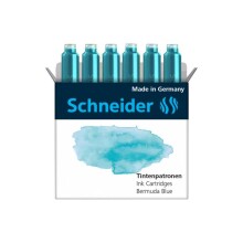 Schneider Dolma Kalem Kartuş 6Lı Turkuaz N:Scd218 - SCHNEIDER