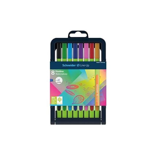 Schneider Fineliner Lineup 8’li Set 0.4 mm NSCT843 - 1