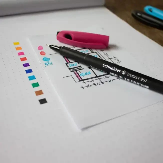 Schneider Topliner 967 Fineliner Kalem 0.4 mm Black 9671 - 3