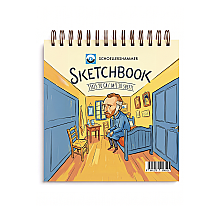 Schoellershammer Art Comics Sketchbook 15x15cm 90gr 30yp Arles Yatak Odası - 1