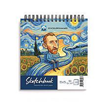 Schoellershammer Art Comics Sketchbook 15x15cm 90gr 30yp Yıldızlı Geceler - 1