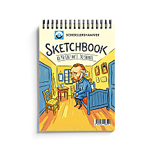 Schoellershammer Art Comics Sketchbook A5 90gr 30yp Arles Yatak Odası - 1