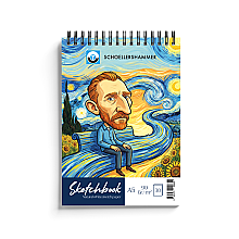 Schoellershammer Art Comics Sketchbook A5 90gr 30yp Yıldızlı Geceler - 1