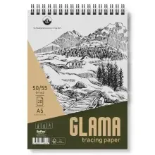 Schoellershammer Glama Tracing Paper Aydinger Eskiz Defteri 50-55 gr A5 30 Yaprak - 1
