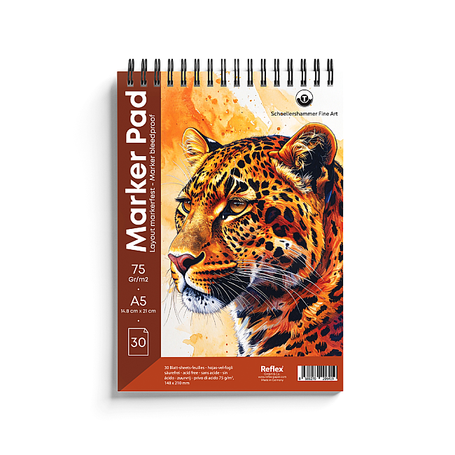 Schoellershammer Marker Pad Çizim Defteri A5 75 gr 30 Yaprak - 1