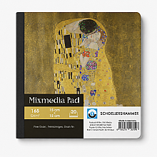 Schoellershammer Mix Media Pad Ciltli Öpücük 165 gr 15x15 cm 20 Yaprak - Schoellershammer