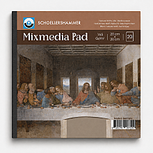 Schoellershammer Mix Media Pad Ciltli Son Akşam Yemeği 165 gr 20x20 cm 20 Yaprak - Schoellershammer