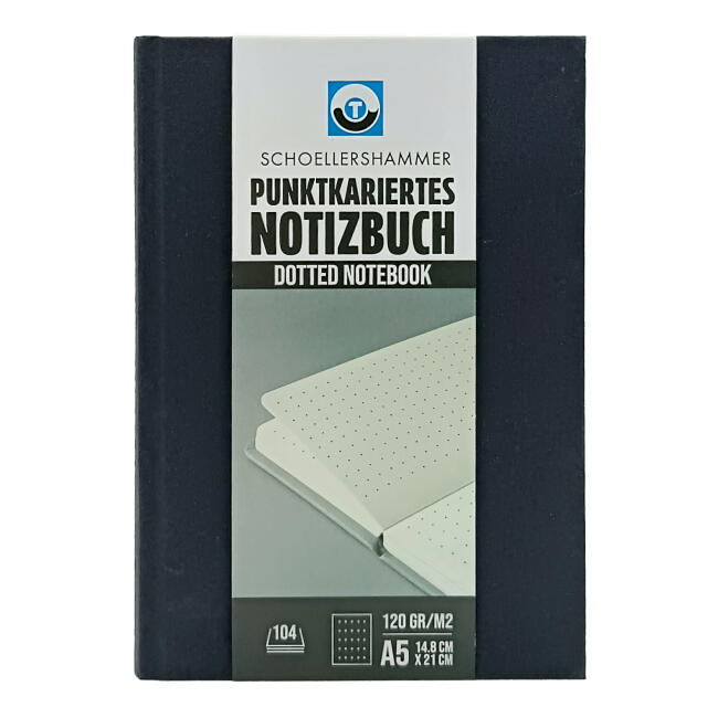 Schoellershammer Noktalı Defter 120 gr A5 104 Yaprak - 1