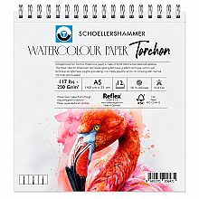 Schoellershammer Torchon Watercolour Pad 250gr A5 12 yaprak - 1