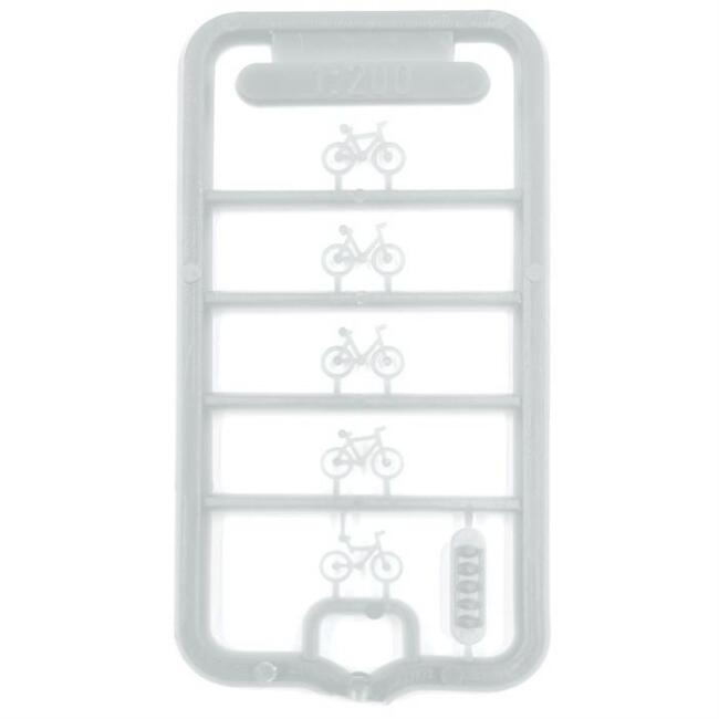 Schulcz Maket Bisiklet 1:200 5 Adet Beyaz - 1