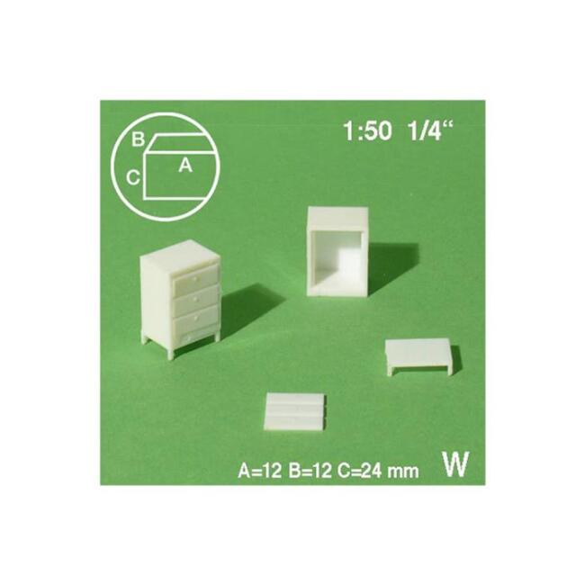 Schulcz Plastik Maket Komodin 1:50 N:55-3230 - 1