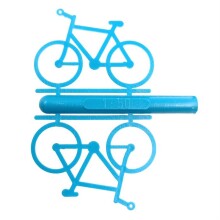 Schulz Maket Bisiklet 1:50 2 Adet Mavi N:50204 - 1