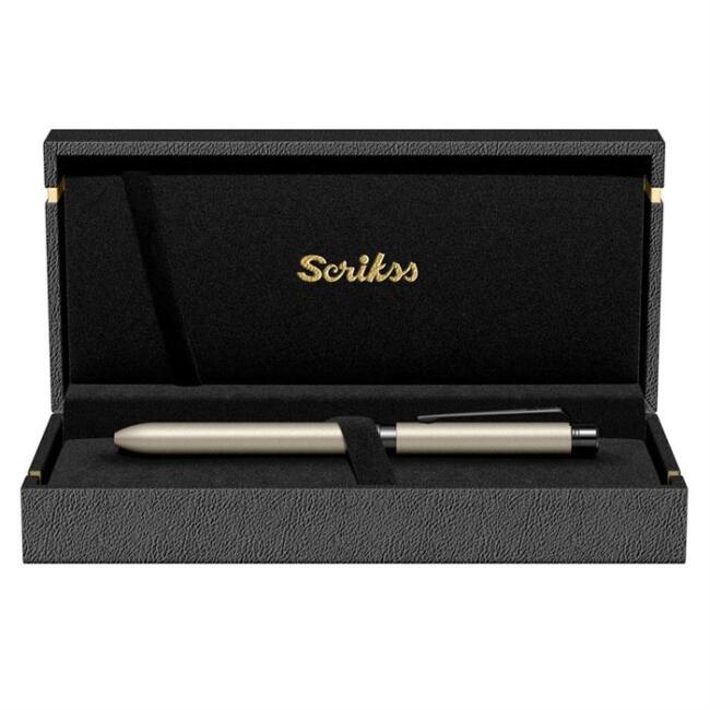 Scrikss 83 Trio Sport Multifonksiyon Kalem Metalik Bronze - 1