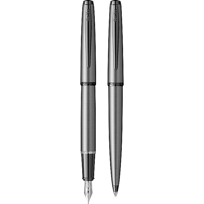 Scrikss Dolmakalem + Tükenmezkalem Mat Gri N:78MG - 1