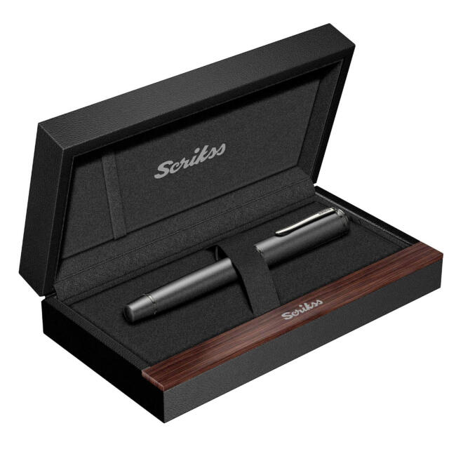 Scrikss Fortune Roller Kalem Mat Siyah - 3