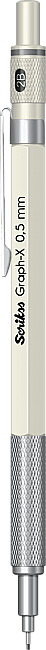 Scrikss Graph-X Metal Uçlu Kalem 0.5 mm Krem - 1