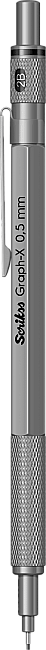 Scrikss Graph-X Metal Versatil Kalem 0.5mm Kurşun Gri - 1