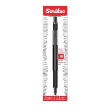 Scrikss Graph-X Metal Versatil Kalem 0,5mm Mat Siyah - Scrikss