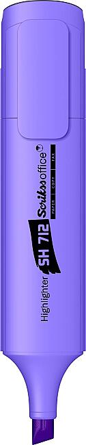 Scrikss Office Fosforlu Kalem Mor SH712 - 1