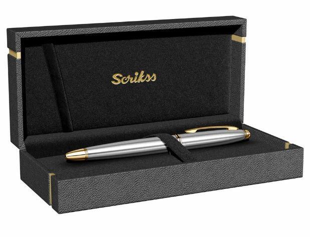 Scrikss 88 Roller Kalem Gold Krom - 3