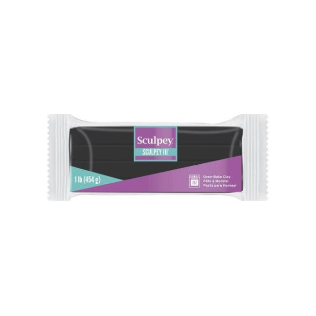 Sculpey Polimer Kil 454 g Black - 1