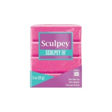 Sculpey Polimer Kil 57 g Pembe Glitter - SCULPEY