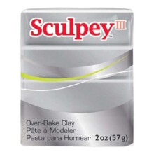 Sculpey Polimer Kil 57 g Silver - SCULPEY