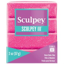 Sculpey Polimer Kil 57 g Violet Glitter - SCULPEY