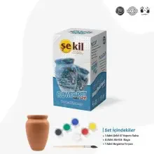 Şekil Saksı Boyama Seti SKS-02 - Şekil (1)