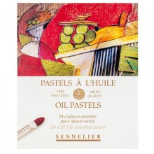 Sennelier Artist Yağlı Pastel Boya Seti 24’lü Naturemorte Tonlar - Sennelier